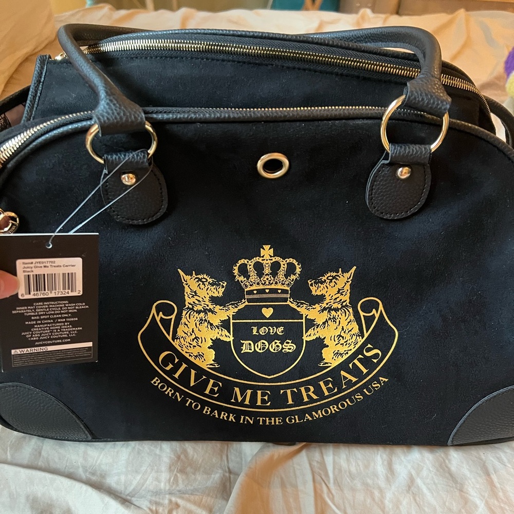 juicy couture pet carrier
